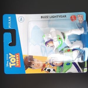 Buzz Lightyear Disney Pixar Toy Story Mattel Micro Collection 2" Cake Topper Toy